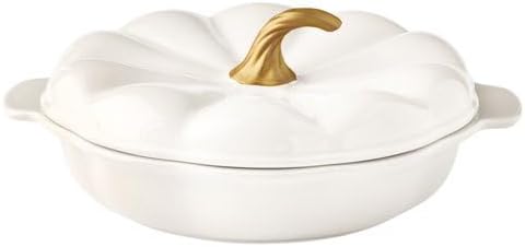 10-Inch Ceramic Pie Dish for Baking, Deep Round Stoneware Pie Pan with Fluted Edge, Oven Safe Bakeware for Fruit Pies, Quiche, Pot Pie, Tart and Dessert Baking - Image 6