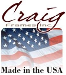 Craig Frames 12x16 Brown Picture Frame, Wood Wall Decor for Art and Photos | Ready to hang with a protective glass front, made in the USA for a gallery display - Image 8