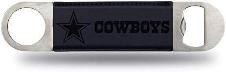 Rico Industries NFL Laser Engraved Bar Blade Faux Leather Laser Engraved Bar Blade - Great Beverage Accessory for Game Day - Image 7