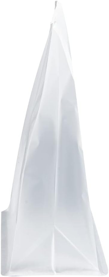 Restaurantware White Paper Cotton Tin Tie Bag, 100 Pack - Image 13