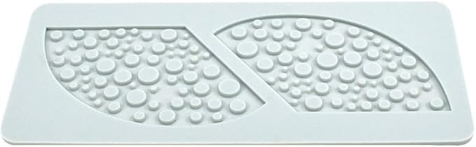 Hollow Sector Fondant Mold 2 Cavity 3D Sector Pattern Silicone Mould Chocolate Candy Sugar Craft Cake Decor Fondant Mould for Party Food Gift Decorations