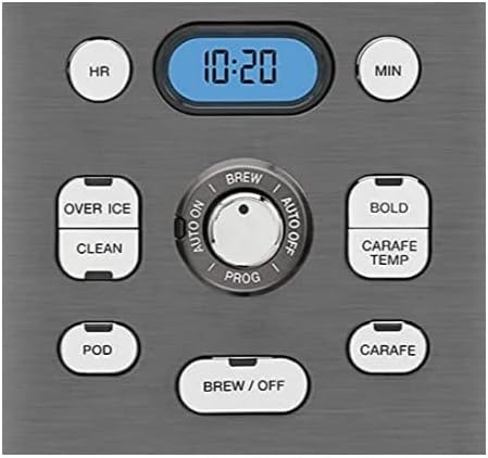 Cuisinart 12-Cup Coffee Maker, Single-Serve Brewer Glass Carafe, Automatic Hot & Iced Coffee Machine, Brew Strength Control and Brew Pause, SS-16BKS, Black Stainless Steel - Image 5