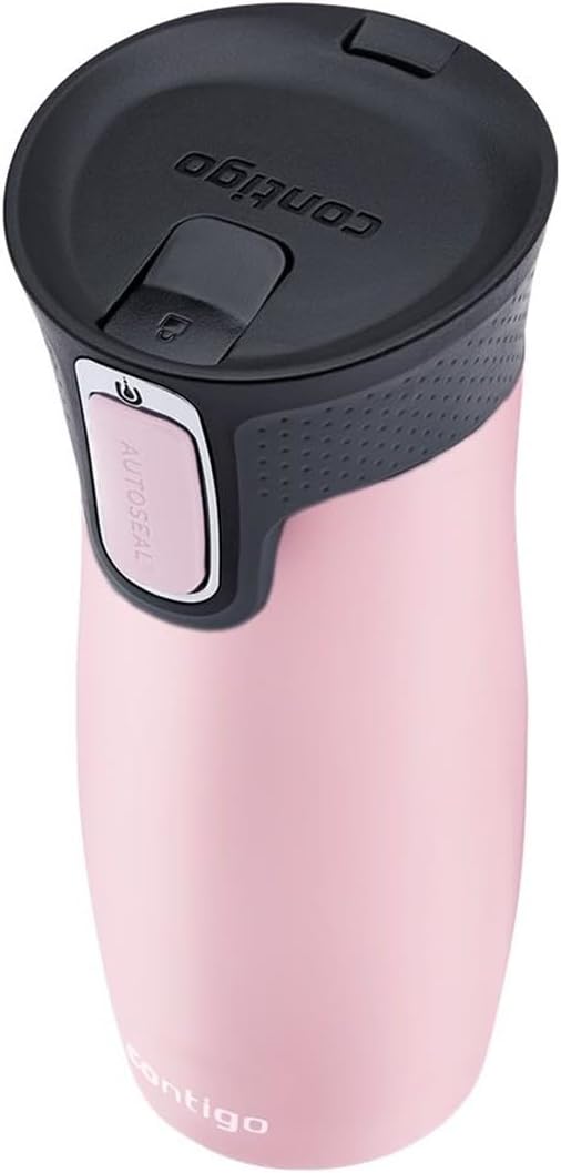 Contigo West Loop Autoseal Travel Mug, Stainless Steel Thermal Mug, Vacuum Flask, Leakproof Tumbler, Coffee Mug with BPA-Free Easy-Clean Lid - Image 4