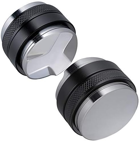 MATOW 58mm Coffee Distributor and Tamper, Dual Head Coffee Leveler Fits for Portafilter, Increased Adjustable Depth- Professional Espresso Hand Tampers