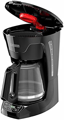 BLACK+DECKER CM1110B Programable 12-Cup Coffee Maker, Easy Pour, Non-Drip Carafe with Removable Filter Basket, Black - Image 9