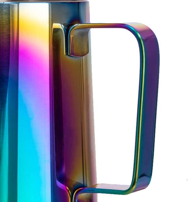 Frother Cup Stainless-steel Steam Pitcher β Espresso Accessories Milk frothing Pitcher Coffee Froth Jug Latte Art Steamer Pitcher 20 Oz Multicolor 600ml