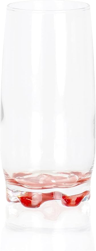Vibrant Splash Water, Beverage Highball Glasses, 13.25 Ounce - Set of 6 - Image 7