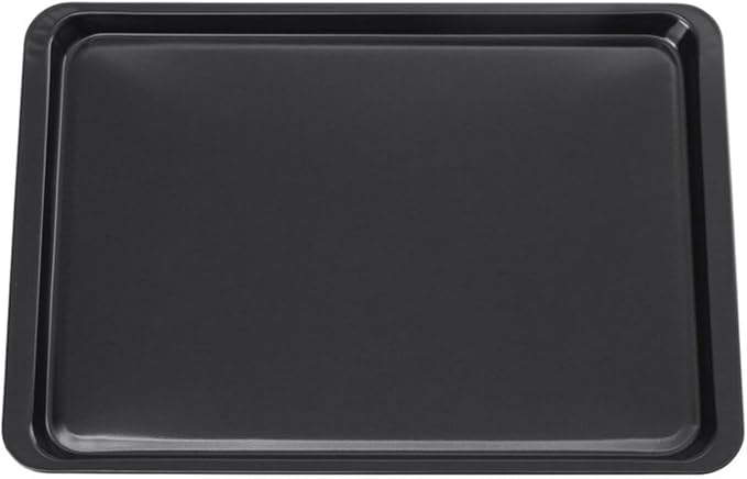 Nonstick Carbon Steel Baking Tray 14 Inch Rectangular Cookie Sheet Pan For Bread Cake And Pastry, Scratch Resistant Oven Bakeware, Easy Clean, 37 X 25.5 Cm, Gold(Black) - Image 7