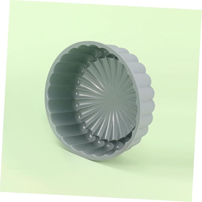 SECFOU 2pcs Food-grade Silicone Round Cake High Temperature Baking Tray for Cheesecakes Tarts and Pies Versatile Nonstick Modern Design - Image 9