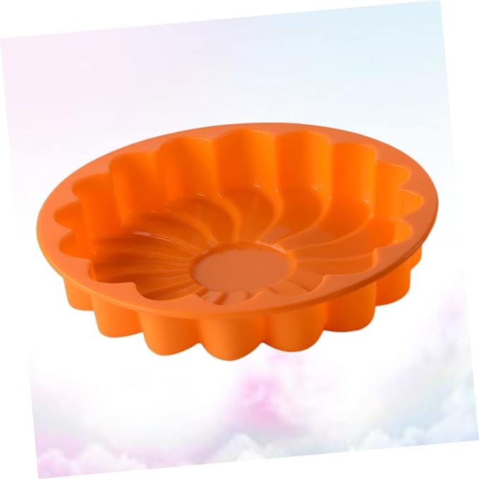 KICHOUSE Thickened Large Silicone Cake Mold Versatile Baking for Birthday Cakes and More Flexible Non-stick Design Random Color Oven and Microwave Safe - Image 9