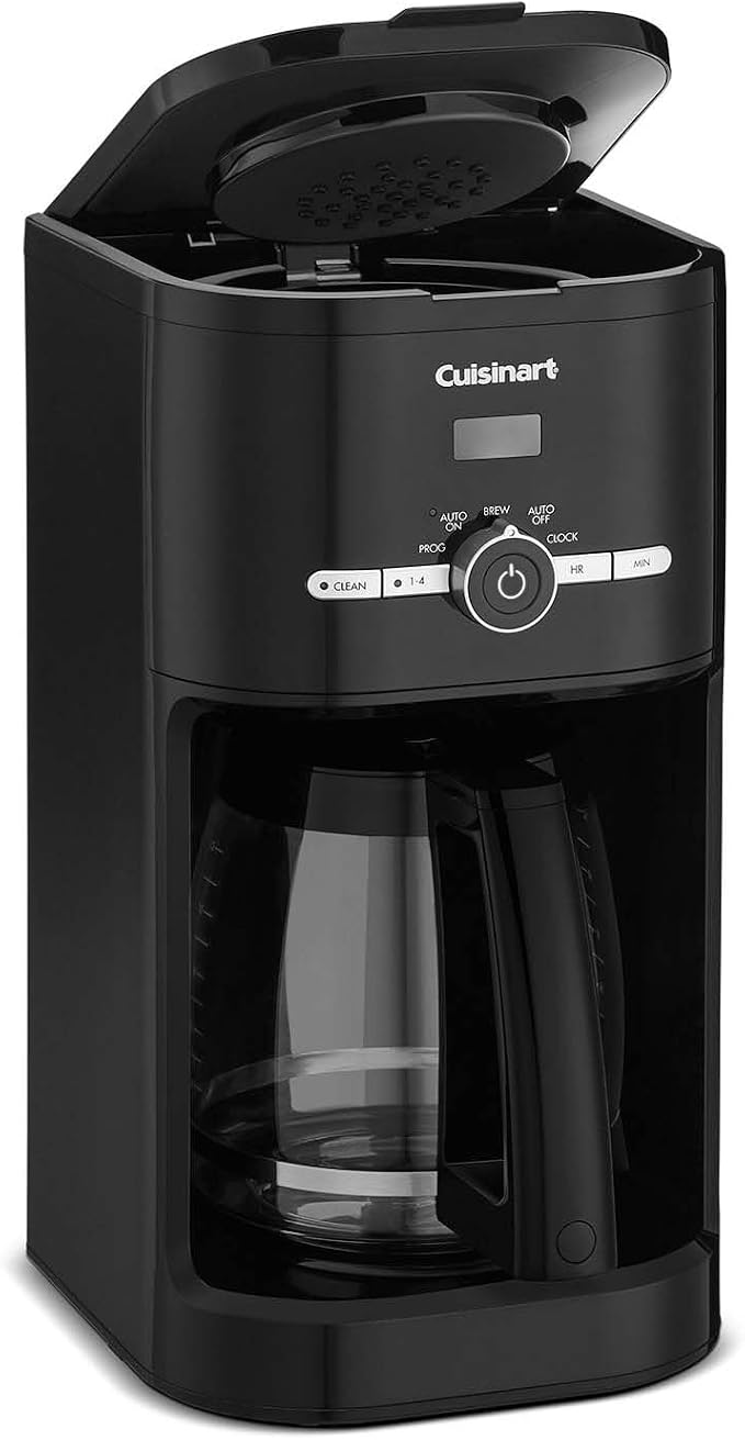 Cuisinart Classic 12-Cup Programmable Coffeemaker, Black, DCC-1120BKNAS - Image 5