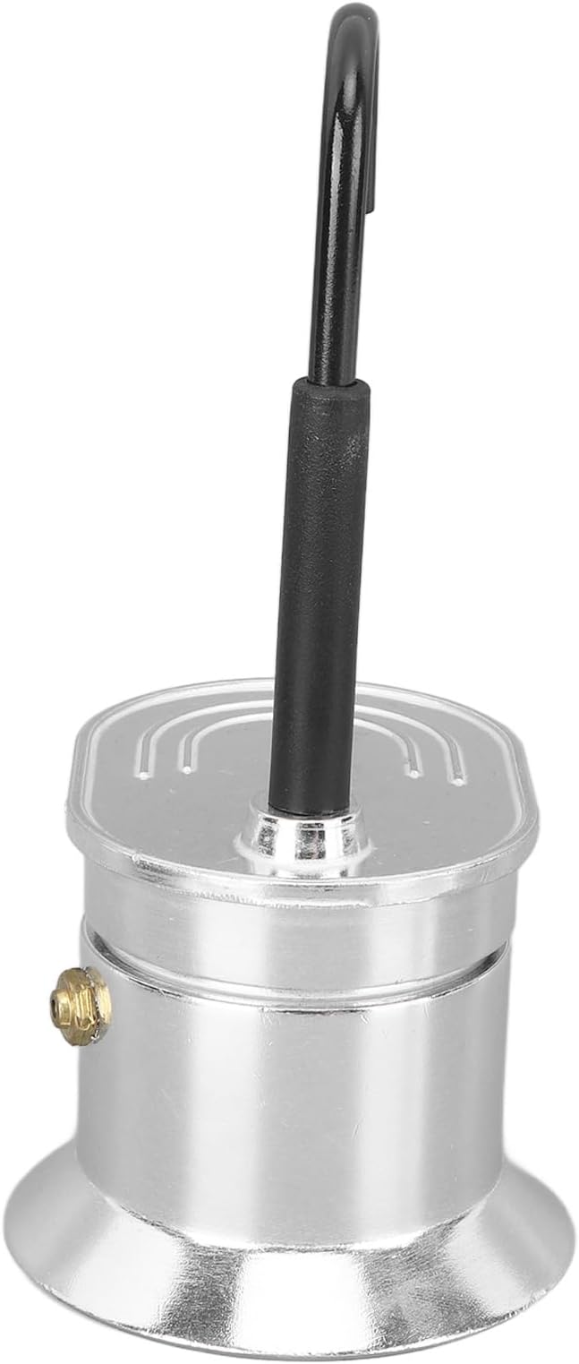 Aluminum Alloy Stovetop Coffee Maker 50ML Single Cup Brewer Lightweight Espresso Machine For Camping Travel Outdoor Kitchen Use - Image 9