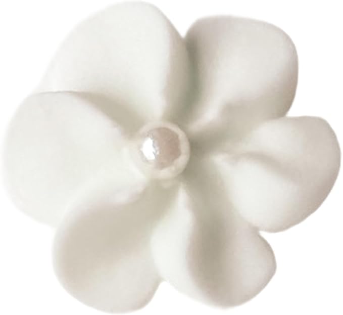 Global Sugar Art 180-Count White Mini Edible Flowers, Tiny Sugar Flowers | Mini edible cake decorations, edible white flowers for cupcakes, royal icing flowers, flower sprinkles, fancy sprinkles - Image 8