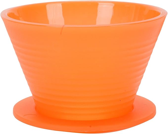 TOPINCN Pour Over Coffee Dripper, PP Coffee Filter Paperless Reusable Coffee Filter Coffee Brewing Filter Cone Cup with Base, Manual Coffee Brew Maker for Home Kitchen