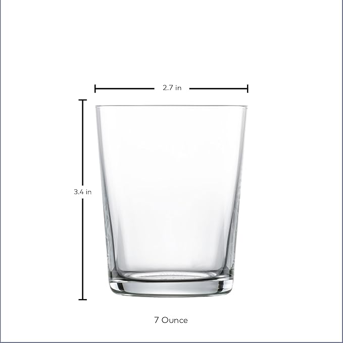 SCHOTT ZWIESEL Basic Bar Selection Allround Tumbler 7 Ounce (Set of 6), Small Drinking Glasses for Every Day, Dishwasher-Safe Tritan Crystal Glasses, Made in Germany - Image 6