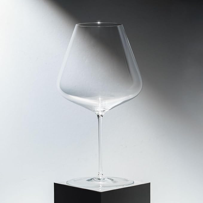 Zalto Burgundy Wine Glass | Largest in Zalto Line, Holds Full Bottle, Earth Tilt Angle Design, For Powerful Wines, Cabernet, Chardonnay, Nebbiolo - Image 6