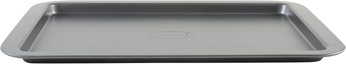 Small 15 x 10.7 Inch Nonstick Carbon Steel Baking Sheet Pan, Warp Resistant Oven Safe Cookie Tray, Non-Toxic Easy Clean Bakeware for Baking Cookies, Pastries & Roasting Veggies - Image 6