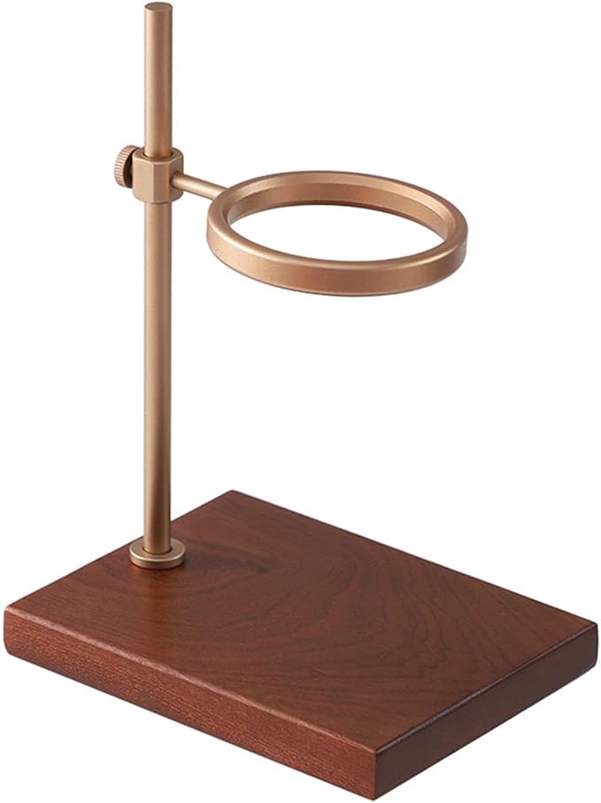 Coffee Dripper Stand Multifunction Reusable Wooden with Base Decorative Pour Over Dripper Portable Drip Coffee Stand