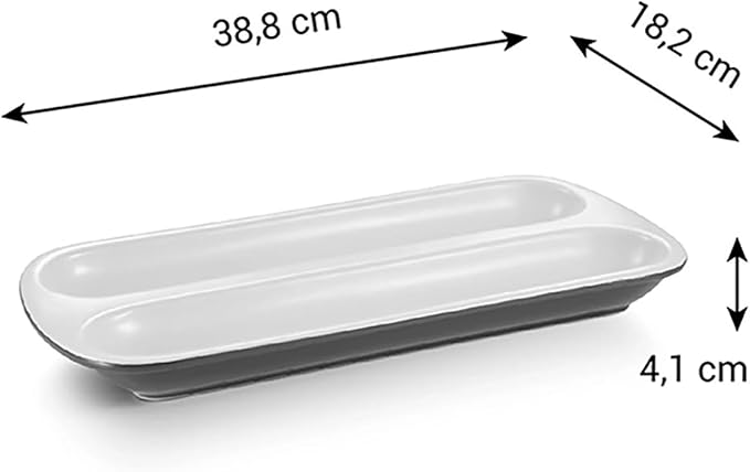 Tescoma Delicia 622218 Ceramic Baking Mould for Baguettes, Includes Recipe Booklet, Dishwasher Safe - Image 6