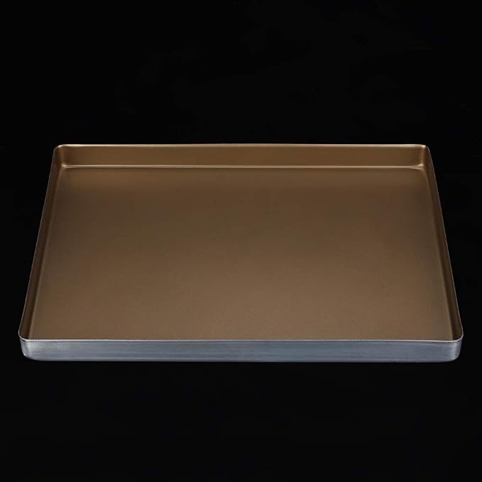 FLEXMAN Baking Sheet, 40X30x3cm Non Stick Aluminum Alloy Cookie Sheets, Bakeware Cake Cookie Sheet, Baking Pan for Baking Roasting Serving - Image 9