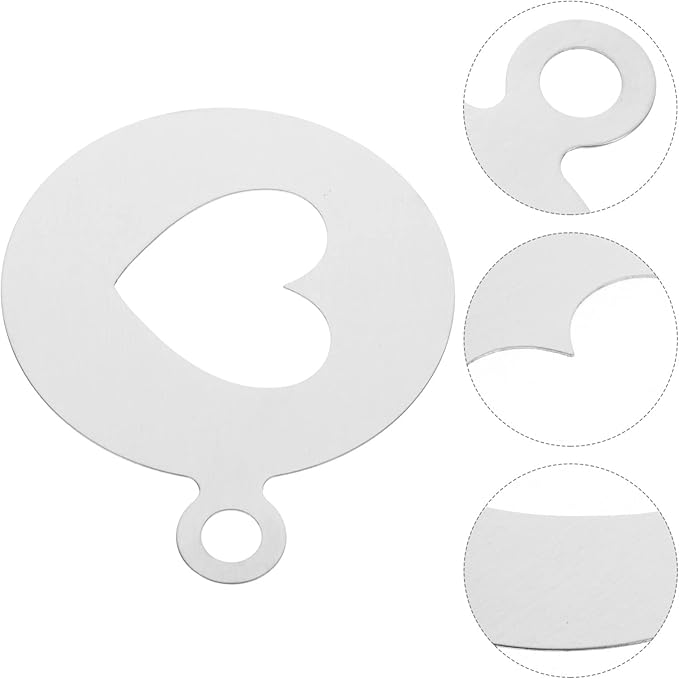 Coffee Stencils Latte Art Tools Coffee Stencils Latte Art He Pattern