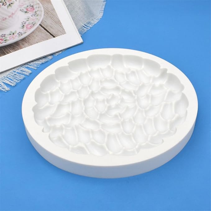 mostsom Silicone Molds Almond Chocolate Mold Candy Molds for Baking Sweet Treats,Cake Handmade Soap Candles for Christmas Party, Home Baking (Almonds F1_8x8x0.8 inch)