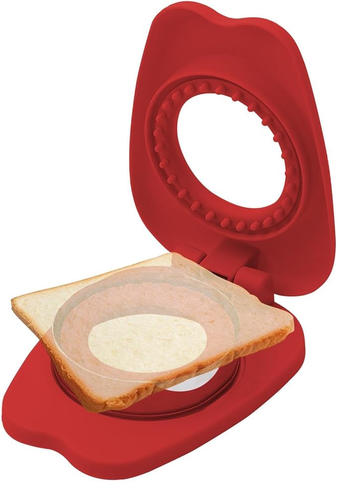 Sandwich Cutter and Sealer Cutter Sealer Sandwich Making Mold Set | Sandwich Cutting Die for Breakfast Toast Making Kids Lunch Box School Home Picnic Travel Office Lunchbox On The Go - Image 9