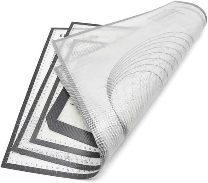 VICASKY Heat-resistant Silicone Baking Mat with Strong Adhesion to Countertop Easy to Maintain Dough Rolling Mat for Bread and Handmade Noodles for Novice Bakers Style - Image 9