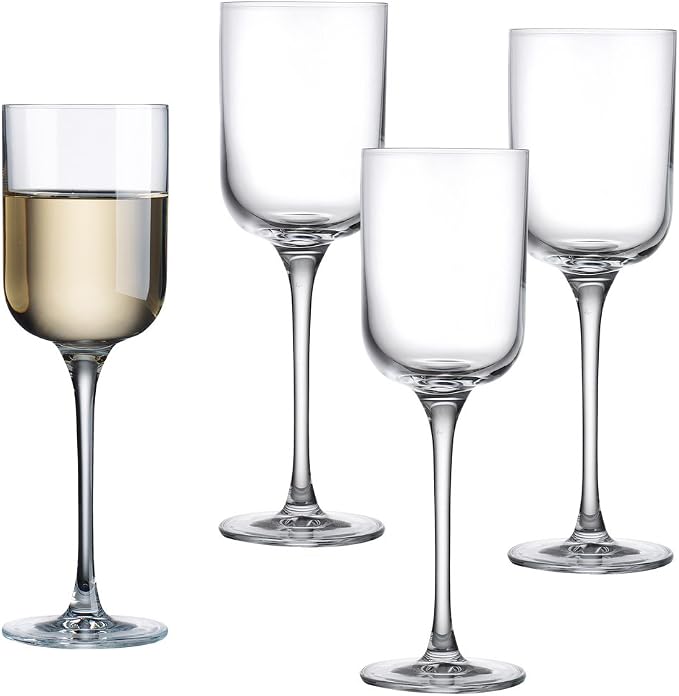 Godinger European Made Linea Set/4 12oz White Wines by Godinger