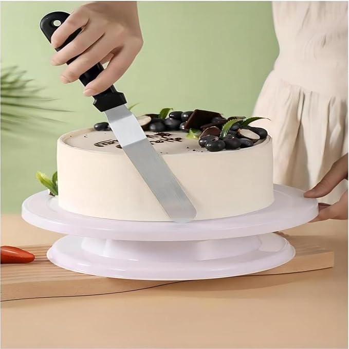 12" large Angled Icing Spatula,Lmoszuak Professional food grade stainless steel cake spatula,with Sturdy & Durable Handle Cake Spatula,Frosting smoother spatulas for cake decorating,Baking