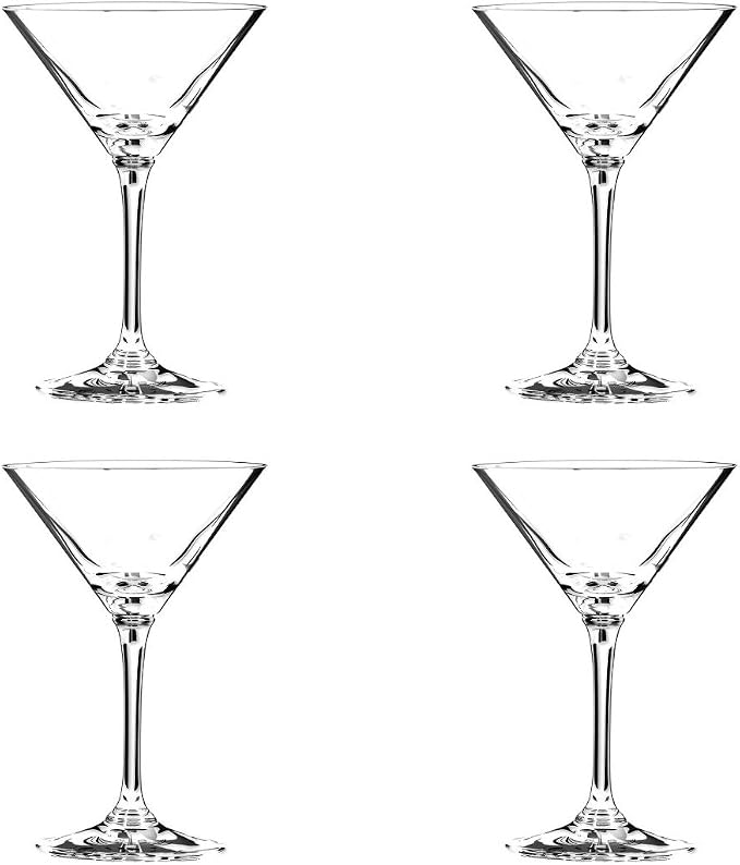 Riedel Vinum Crystal Martini Glass, Set of 4 by Unknown