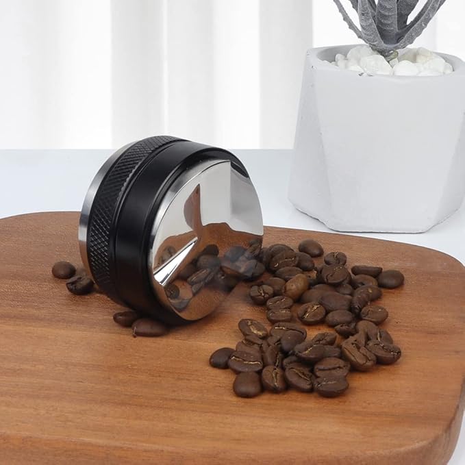 51mm Coffee Distributor,Dual Head Coffee Tamper,Espresso Distribution Tool,Adjustable Depth- Professional Espresso Distributor Leveler Tool Fits for 51mm