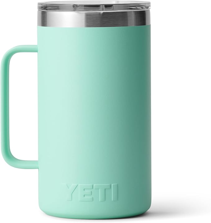 YETI Rambler 24 oz Mug, Vacuum Insulated, Stainless Steel with MagSlider Lid - Image 8
