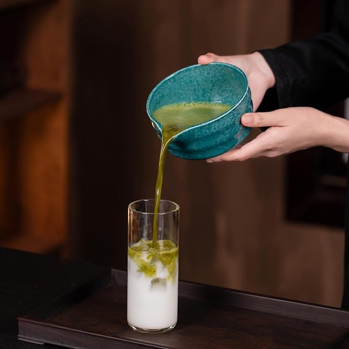 Premium Matcha Ceremony Set – Complete 9-Pcs Ritual Kit – Presented in Luxury Magnetic Gift Box, Perfect for Gifting or Self-Care (Parrot Green)
