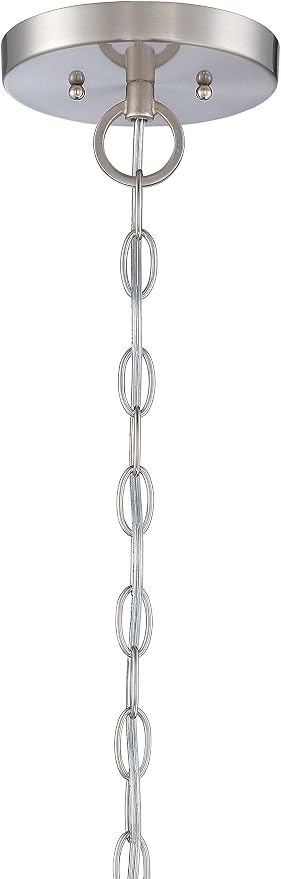 Minka Lavery Chandelier Pendant Lighting 4103-84, Parsons Studio Dining Room, 3 Light, Nickel - Image 5