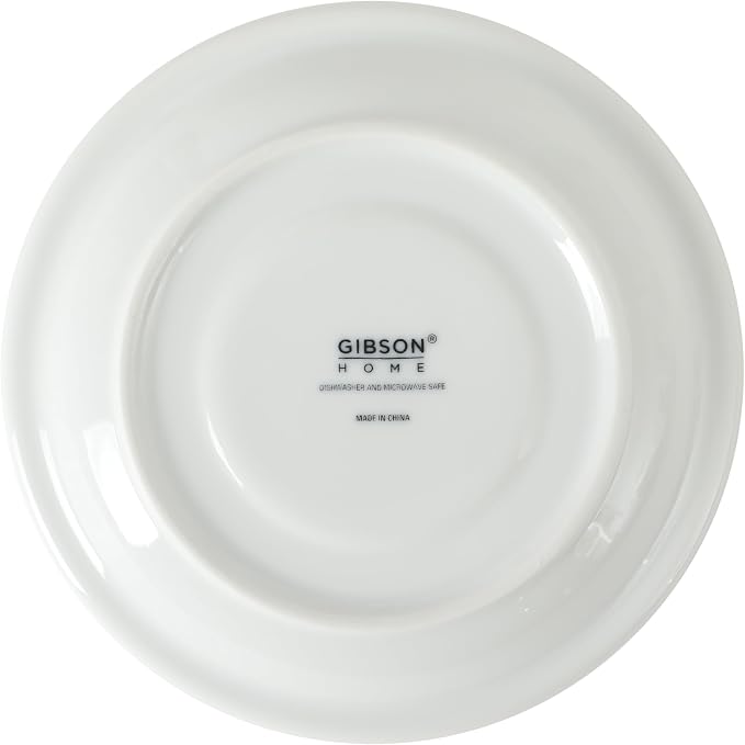 Gibson Home Gracious Dining 3-Ounce Espresso Cups Set of 4, Small Stackable Coffee Cups with 4 Saucers, Metal Stand, Ceramic Demitasse Mugs, Espresso Accessories for Machine - Image 9