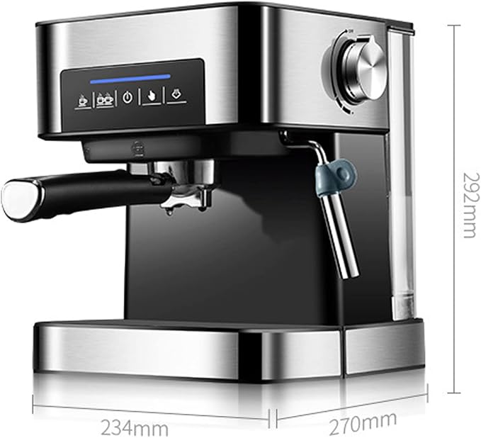 20 Bar Pump Espresso And Cappuccino Machine Italian Coffee Machine Household Small Semi-Automatic High Pressure Steam Milk - Image 7