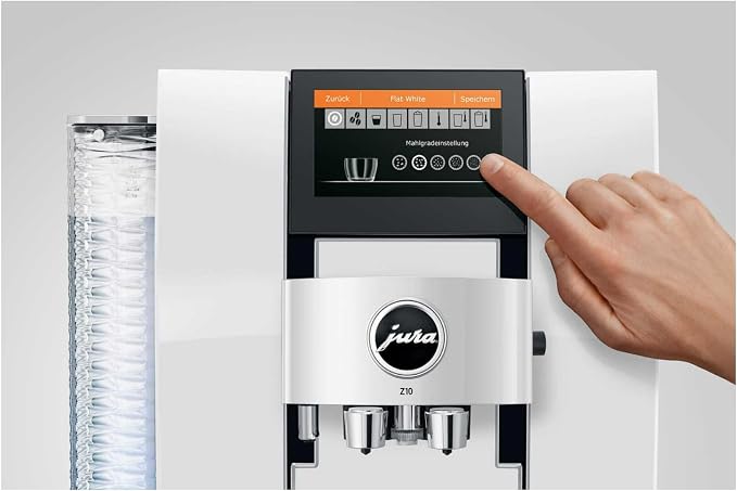 Jura Z10 Diamond White | Automatic Adjustment, Cold Brew Excellence, Eighth-Generation Brewing Unit, Lasting Elegance - Image 8