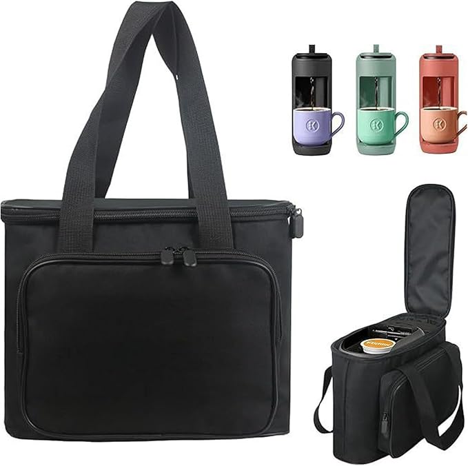 And Shockproof Portable Cover for Single Serve Coffee Machines Featuring Thick Cushioning and Sturdy Structure Accessory Storage - Image 9