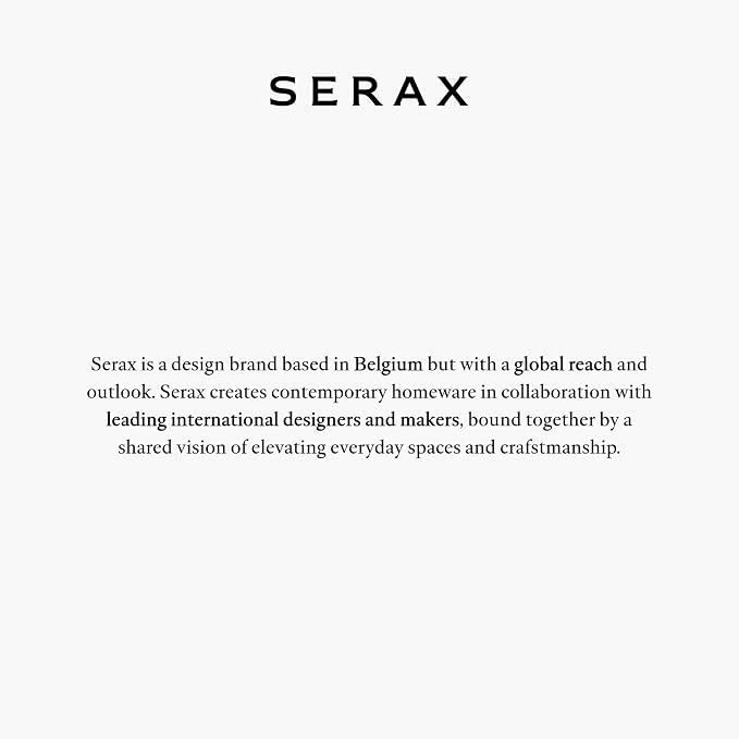 Serax Longdrink Drinking Glasses Set of 4 | Inku Glassware by Sergio Herman | Clear Ribbed Water Glass Cups without Lids | Home Essentials, Kitchen Set | Beer, Juice | Coffee Accessories - Image 8