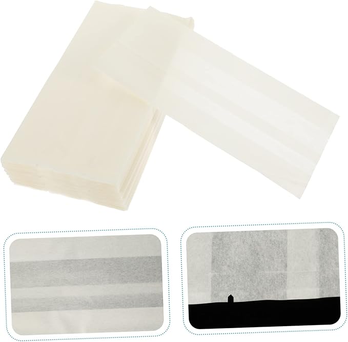 100pcs Food-grade Tissue Paper Pastry Storage Bags with Seal Bakery Bread and Snacks Cake Shops and Homemade Treats - Image 9