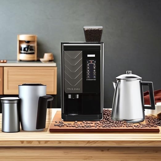 Bunn 44300.0201 Crescendo Bean to Cup Coffee Brewer, Single Cup Brewer, Two 3.3 lb & One 2.2 lb Powder Hoppers, One 2.2 lb Visible Bean Hopper - Image 2