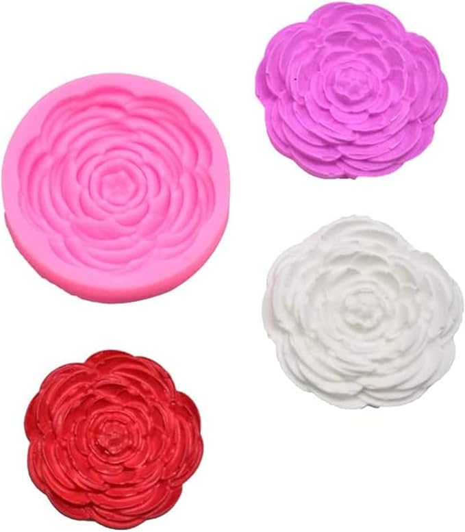 9 Pcs Flowers Fondant Molds Silicone for Cupcake Dessert | Chocolate Jelly Cookie Decor, Jewelry, Pastry, Handmade Soap Mould Candy Making - Image 8