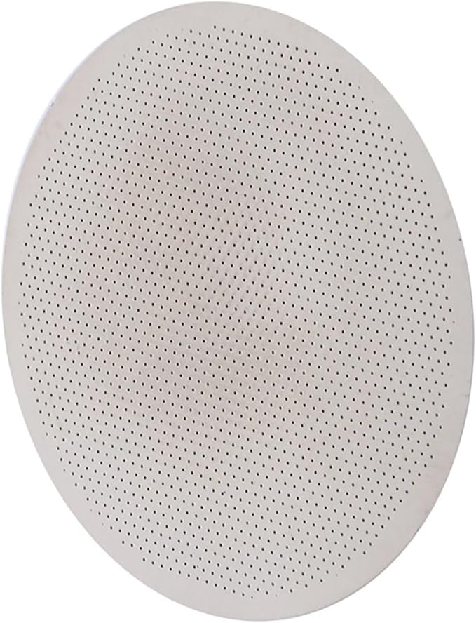Keenso Solid Stainless Steel Coffee Filter, Washable and Reusable, Best Results with Coffee Machines, Accessories