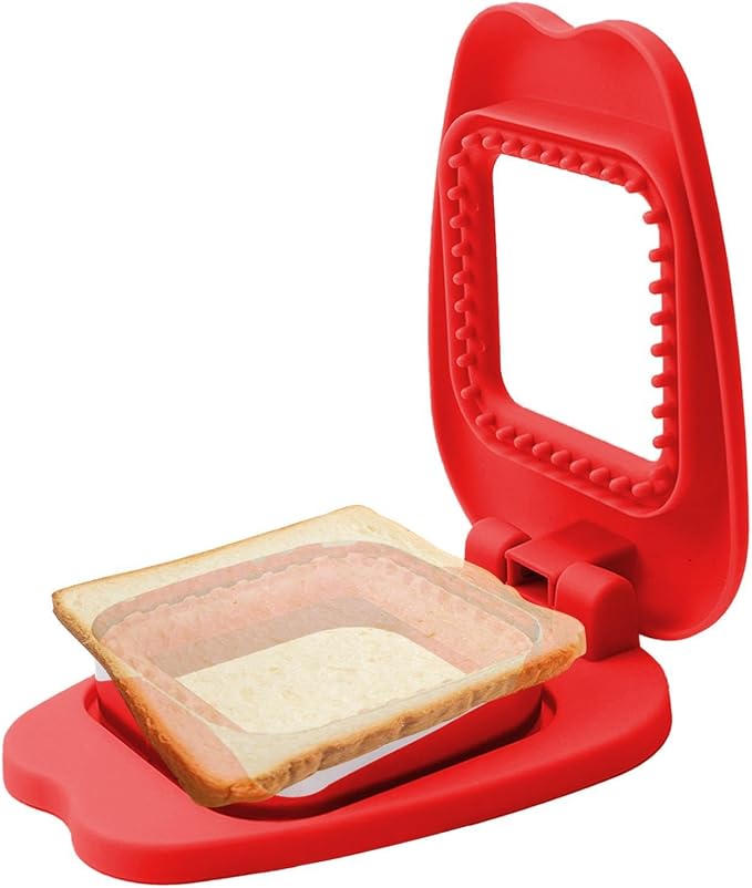 Bread Cutter for Kids Crustless Sandwich Cutter Sealer Set Bread Toast Mold | Cake Molds Cookie Press Pocket Tools for Breakfast Toast Making Kids Lunch Box School Home Picnic Travel Office Lunchb - Image 9