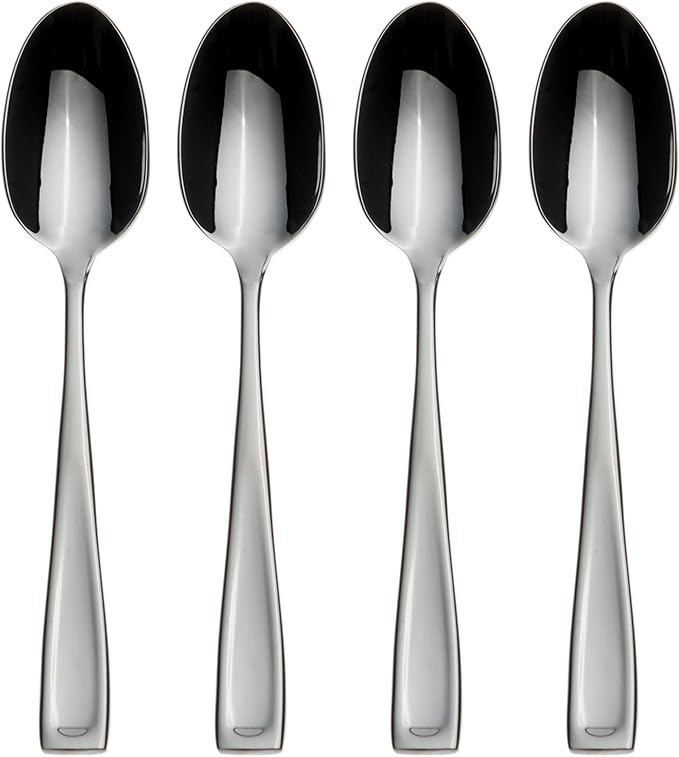 Oneida Moda Fine Flatware Cocktail Spoons, 0.35 LB,Silver by Oneida