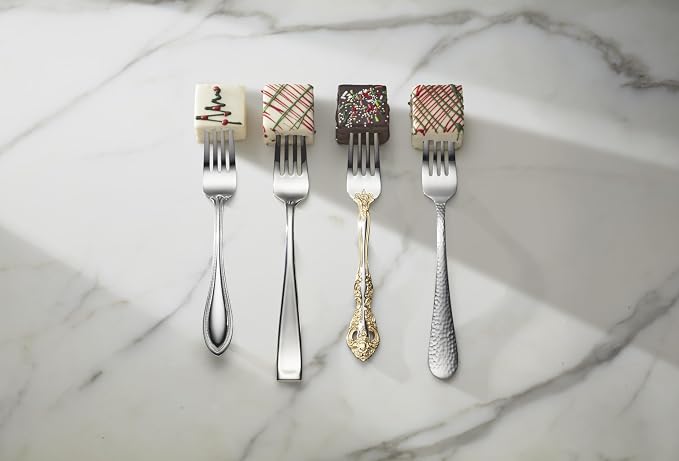 Oneida Moda 75-Piece 18/10 Silverware Set for 12, Flatware | silver, dishwasher safe | includes knives, forks, and spoons | heavy duty, cutlery set, utensil set, wedding silverware - Image 16