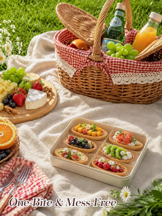 20Pcs Boat Egg Tart Molds for Baking, Fluted Aluminum Tart Pans, L | Non-Stick Barquette Tartlet Pie Shell Pans Tins Reusable Mini Quiche Pie Tray Cookie Molds Frech Dessert - Image 9