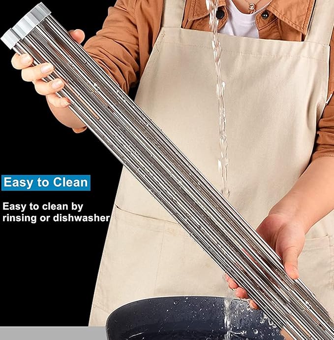 Seropy Extra Large 20.5"x13.7" Roll Up Dish Drying Rack Over The Sink Dish Drainer for Kitchen Counter, Sink Drying Rack Drying Mat Folding Rack Kitchen Sink Organizer Home Essentials - Image 7