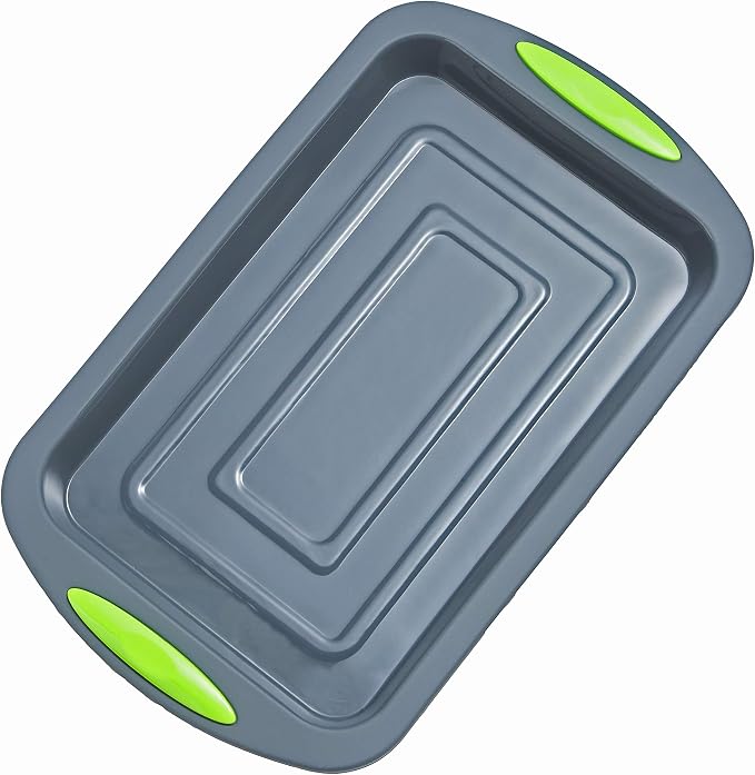 5 Pieces Silicone Bakeware Set | Food Grade Premium Silicone Molds | Round Cake Pan, Loaf Toast Bread Pan, 12 Cup Mini Muffin Pan, 7-Cavity Donut Pan, 11x7.5-Inch Cake Tray - Baking Pans Nonstick Set - Image 9